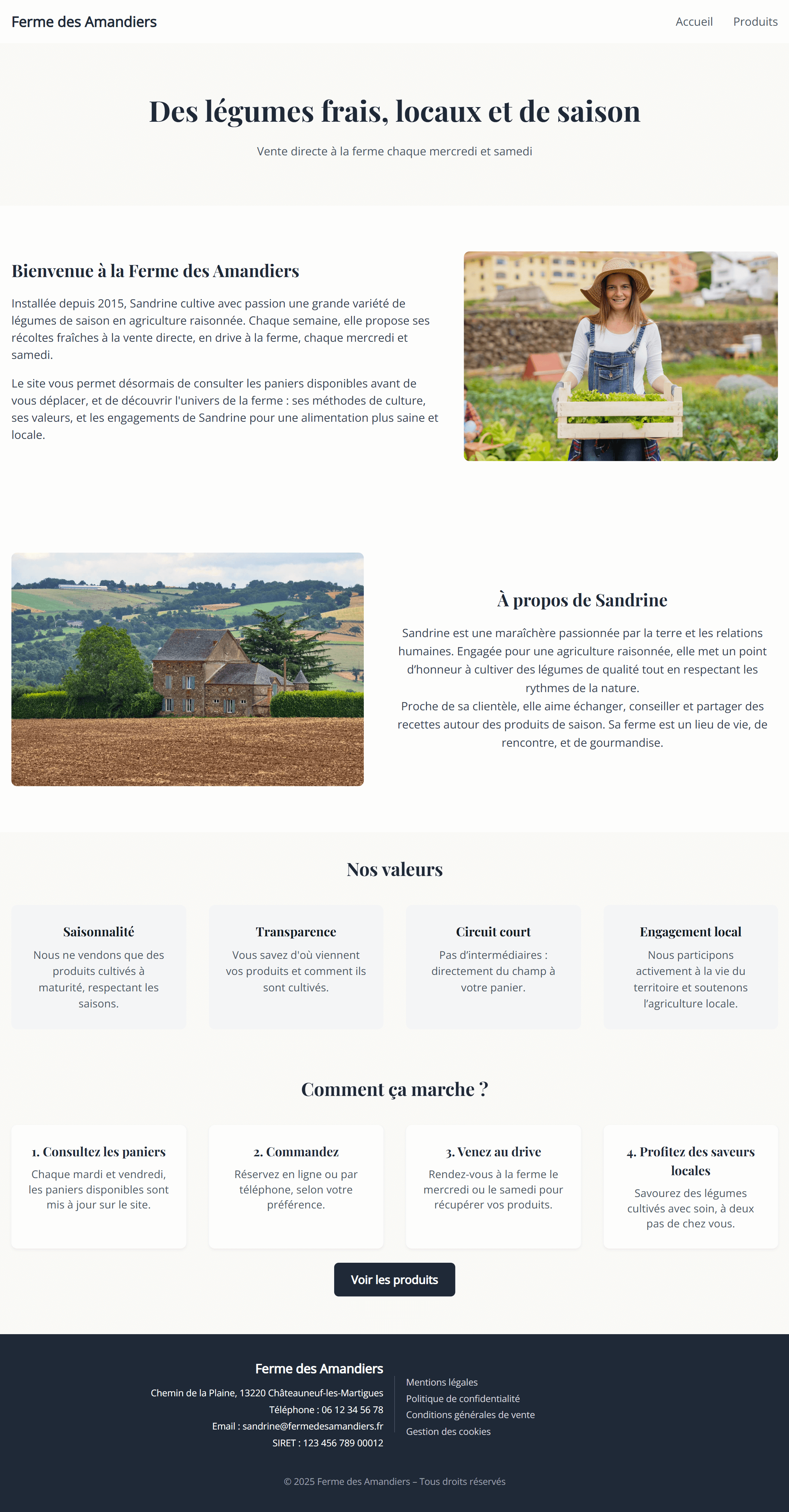 Code HTML index